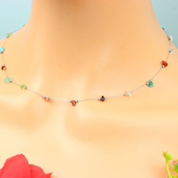 Delicate & Contemporary Necklace Chain, A Lovely Choice for Women, EVCH1108 - Picture 7 of 15